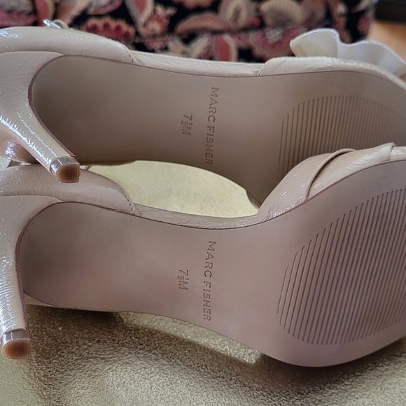 Mark Fisher Ankle Strap Heels - Picture 3 of 3